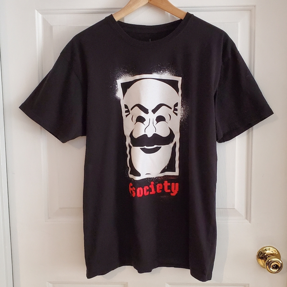 Mash-up graphic t-shirt